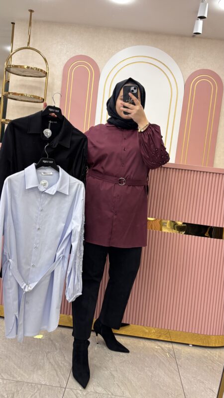 FUAT GÜRŞEN BONCUKLU GÖMLEK