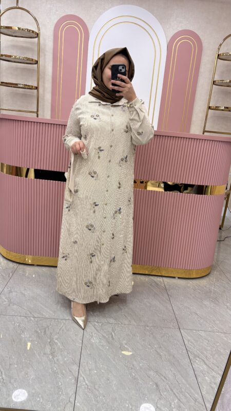 FUAT GÜRŞEN BONCUKLU ELBİSE