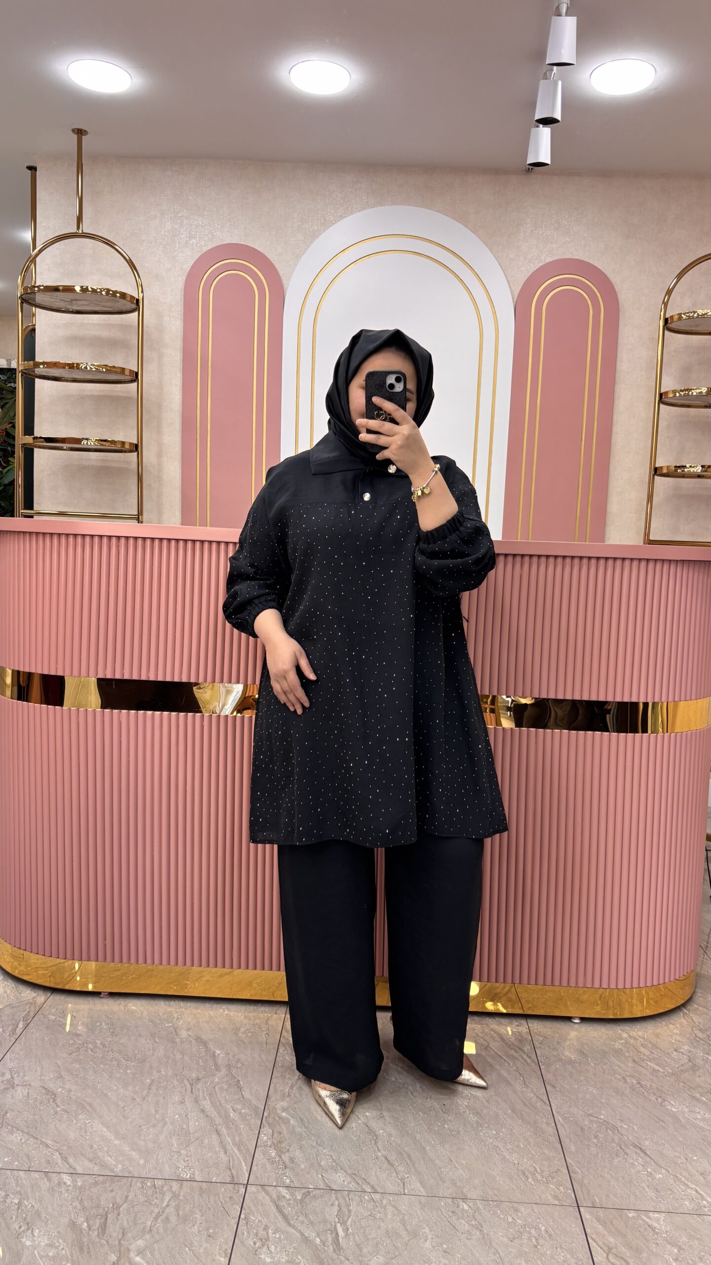DULE TAŞLI GÖMLEK (44+)